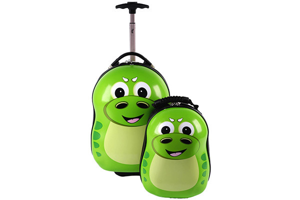 Koffer met gratis Dino rugzak