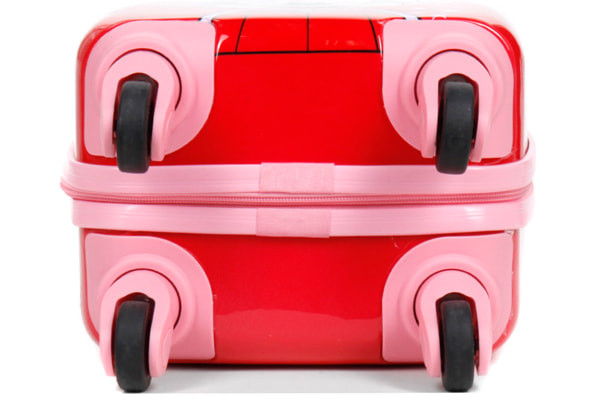 Vier zwenkwieltjes onderop