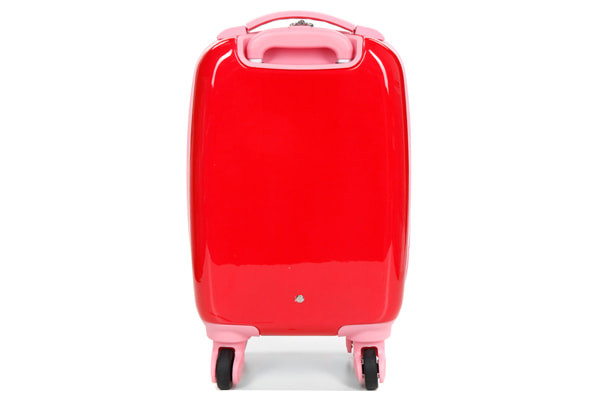 Rode hardcase koffer