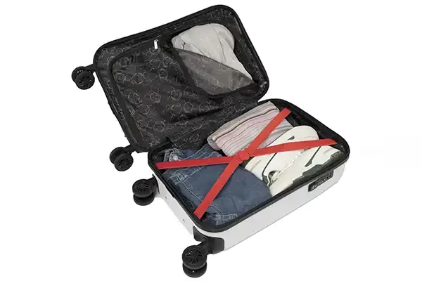 Bagage blijft netjes zitten