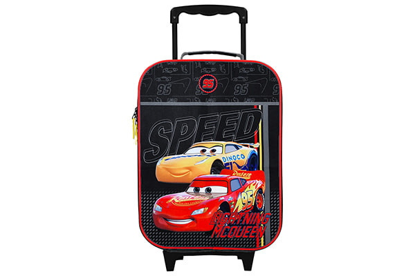 Koffer van zacht kunststof