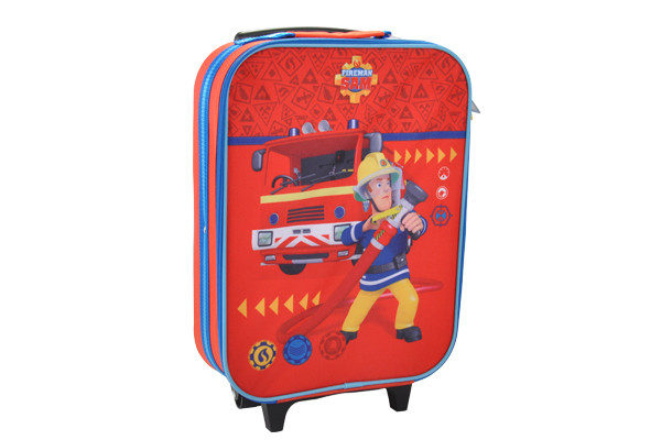 Prachtige koffer gemaakt van stof.