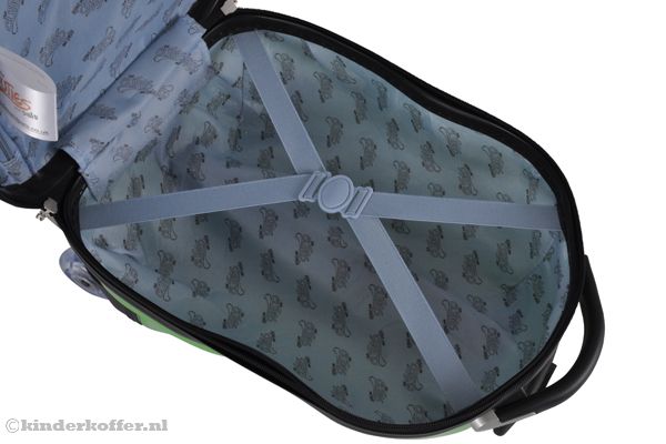 Binnenzijde met inpakriem.