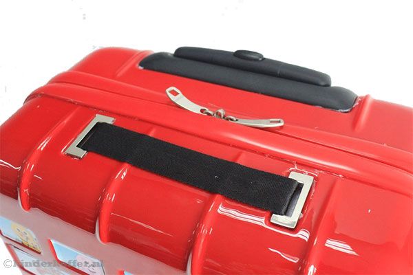 Koffer met vast draaghandvat.