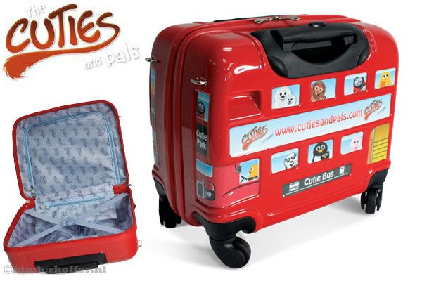 The Cuties and Pals Londen stickerbus.