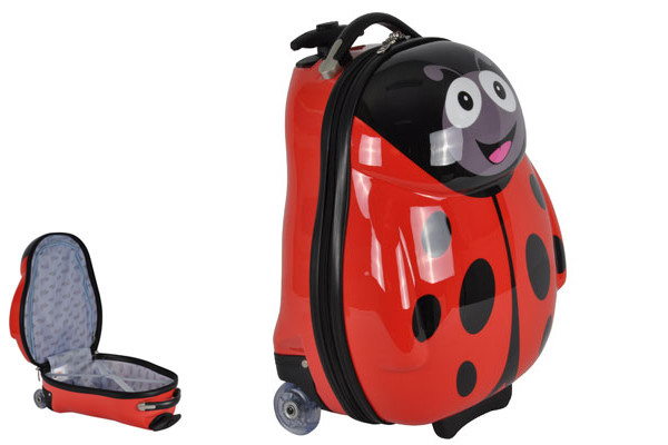 Vrolijke hardcase koffer