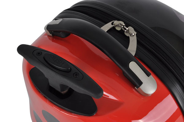 Bovenkant van de kinderkoffer