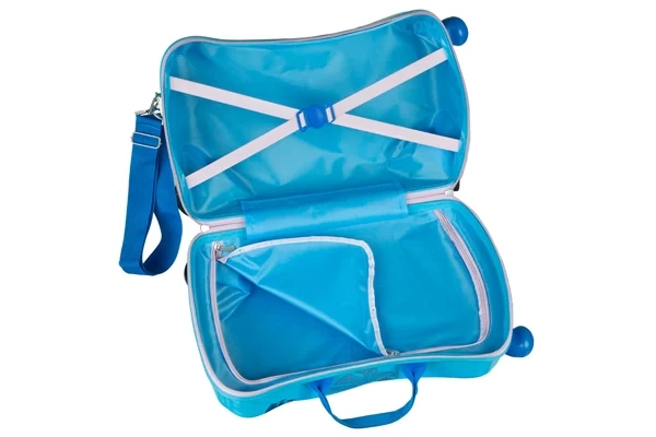 Opbergvak, inpakriemen en schouderband