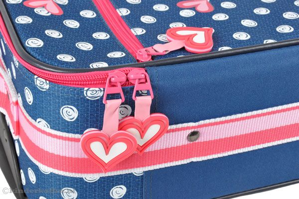 De leuke details maken de koffer nog mooier!