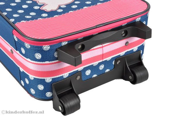 De wieltjes lopen lekker soepel.