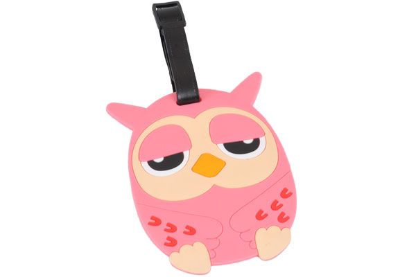 Schrijf je gegevens op de achterzijde en bevestig het aan je koffer.