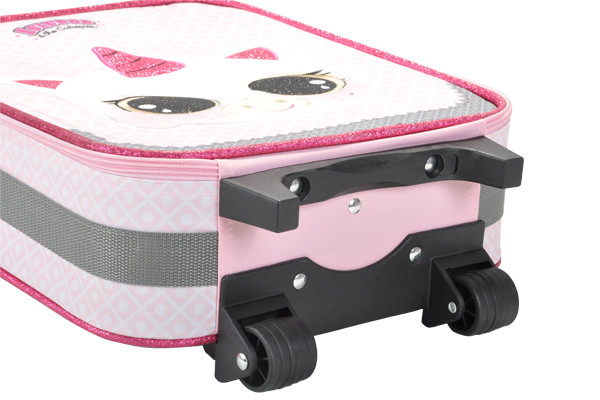 Voorzien van twee handige zwenkwieltjes.