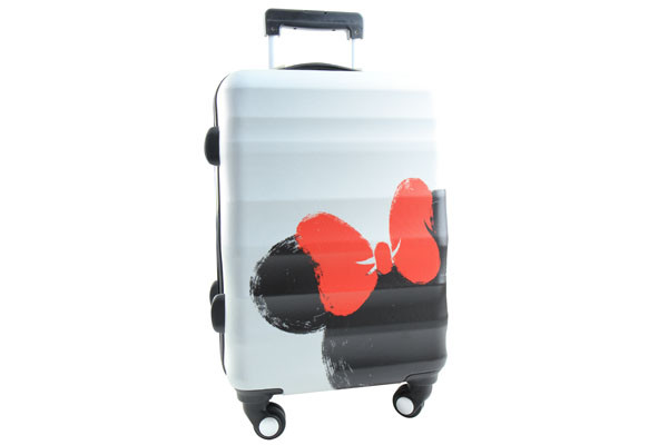 Leuke kinderkoffer met afbeelding van Minnie Mouse.