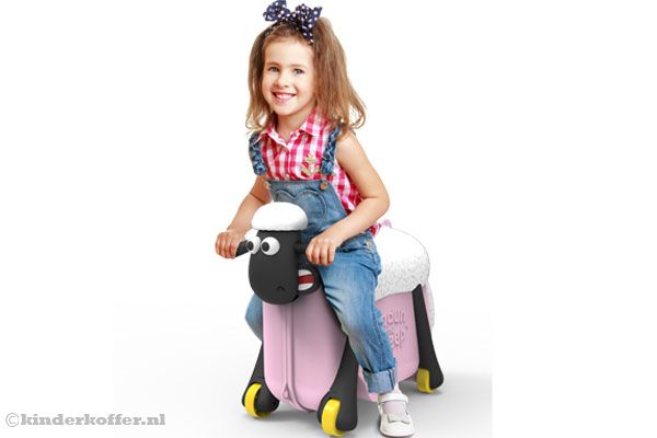 Lekker rondcrossen op deze gave kinderkoffer.