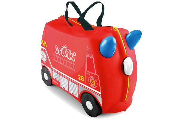 Trunk kinderkoffer brandweerman Frank.