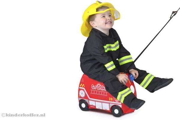 Als je moe bent, kun je zitten en voortgetrokken worden.