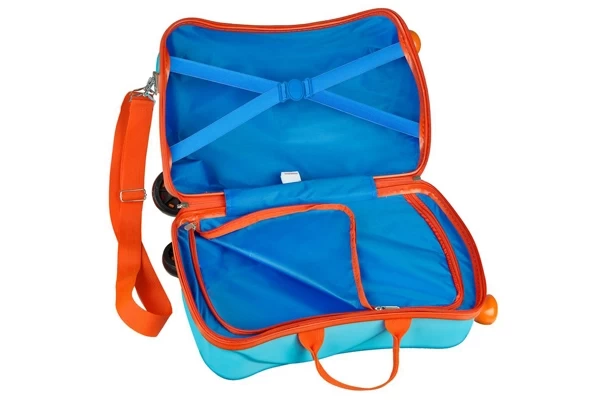 Opbergvak, inpakriemen en schouderband