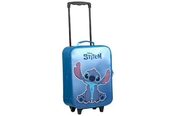 Blauwe koffer met Stitch
