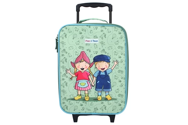 Trolley koffer Fien en Teun Dierenvriendjes