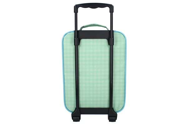 Afgewerkt met blauw randje