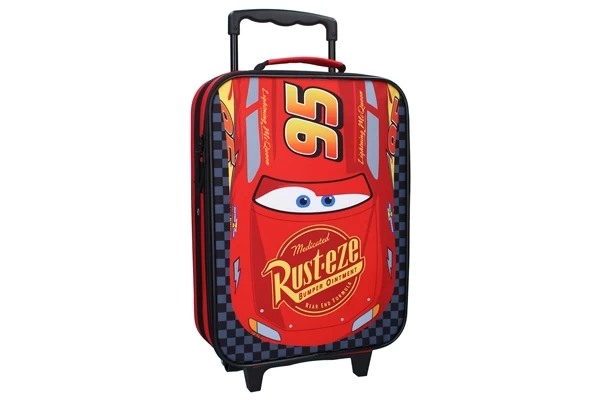 Zwarte koffer met Cars