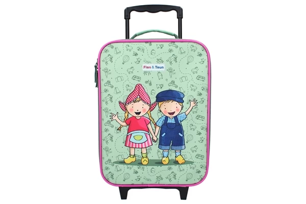 Trolley koffer Fien en Teun Dierenvriendjes