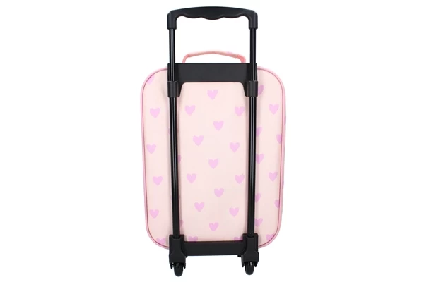 Twee wieltjes en uitschuifbaar handvat