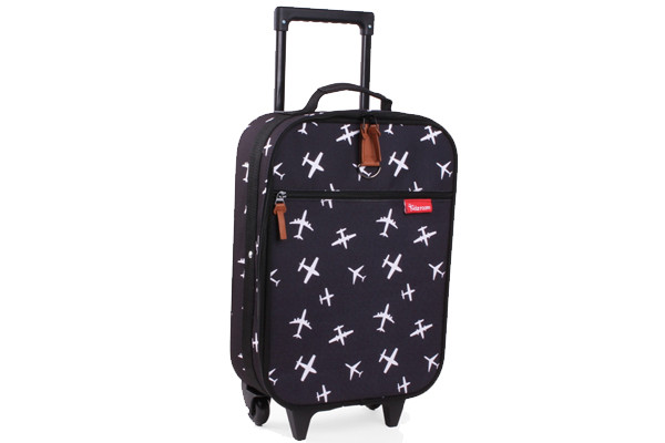 Kinderkoffer met vliegtuigen van Vadobag.