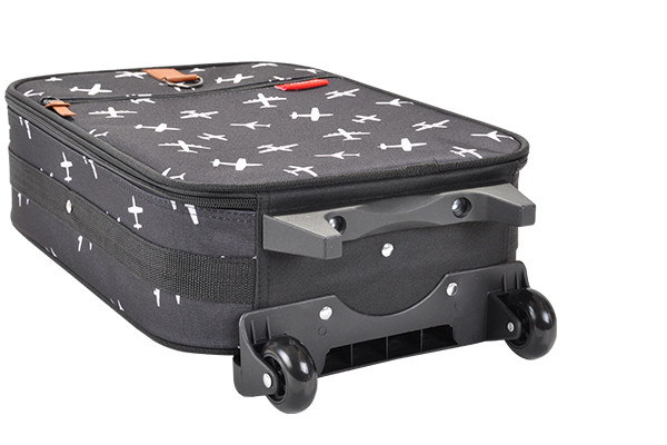 Voorzien van twee handige zwenkwieltjes.