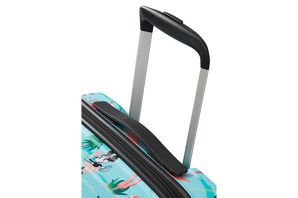 Uitschuifbare trekstang.