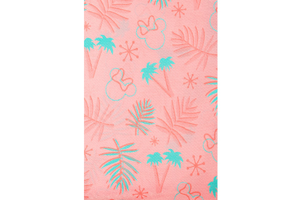 Stof binnenzijde koffer.