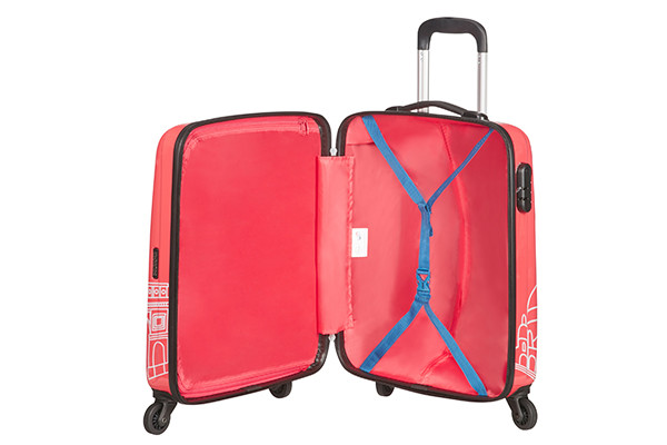 Inpakriemen en tussenschot.