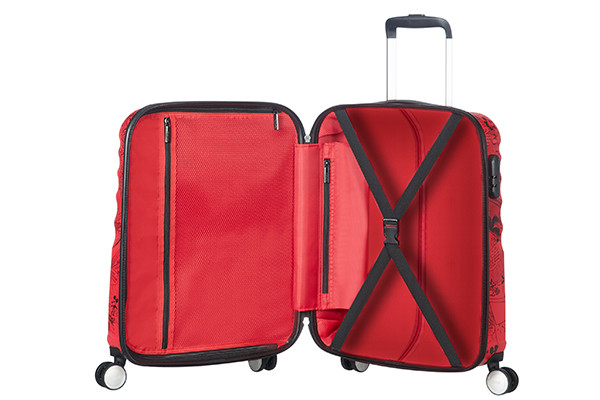 Inpakriemen en tussenschot.